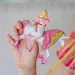 Schleich: Figurina Feya sirenă pe unicorn de apă (70593)