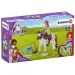 Schleich: Horse Club - Set de joacă Mia și Spotty cu figurină cal (42518)
