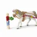 Schleich: Horse Club - Set de joacă cu trăsură pentru spectacol ecvestru și picnic (42467)