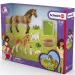Schleich: Horse Club - Set de joacă pentru îngrijirea animalelor mici ale lui Sarah (42432)