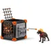 Schleich: Set peșteră de luptă cu hienă de lavă (42674)