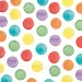 Șervețel de hârtie cu buline colorate – 2 straturi, 33x33 cm, set de 20 bucăți