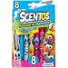 Set Scentos de 8 carioci parfumate, cu finisaj metalic imaginea 1