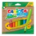 Set de 12 carioci Eco Family Jumbo 6 mm - Carioca