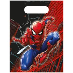 Set de 4 pungi de cadou din hârtie cu Spider-Man