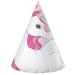 Set de 6 pălării de petrecere cu unicorni curcubeu