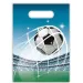 Set de 6 pungi cadou cu model de fotbal