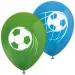 Set de 8 baloane cu model de fotbal