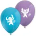 Set de 8 baloane mov-albastre Disney+Stitch