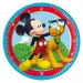 Set de 8 farfurii de hârtie Disney+Mickey Mouse, 20 cm