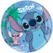 Set de 8 farfurii de hârtie Disney+Stitch, 20 cm