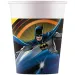 Set de 8 pahare de hârtie Batman, 200ml