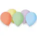 Set de baloane în culori pastelate – 12 bucăți