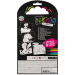 Set de colorat cu 40 de pagini, cu modele cu unicorni și prințese, include 5 markere neon
