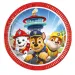 Set de farfurii de hârtie Paw Patrol, 8 bucăți, 20 cm