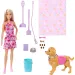 Set de joacă Barbie Îngrijitoarea animalelor - Mattel