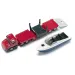 Set de joacă SIKU Camion cu barcă cu motor 1/87