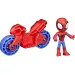 Set de joacă Spider-Man și prietenii săi uimitori: Spider-Man și motocicleta sa - Hasbro