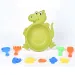 Set de joacă pentru nisip crocodil vesel, 10 piese