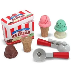 Set de joacă portabil cu înghețată - Melissa & Doug