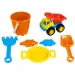 Set de nisip cu basculantă, 7 piese