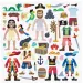 Set de stickere cu tematică pirat - Melissa &amp; Doug