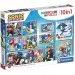 Sonic ariciul 10 în 1 supercolor puzzle - Clementoni