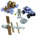 Space Team: Set de jocuri spațiale cu vehicule și accesorii în mai multe variante 1db