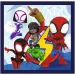Spidey și prietenii săi puzzle 3 în 1 cu 20-36-50 piese - Trefl