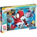 Spidey și prietenii săi uimitori în acțiune puzzle maxi supercolor de 104 piese - Clementoni