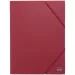Spirit: Mapă cu elastic bordo A4