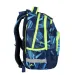 Spirit: Rucsac/ghiozdan școlar rotunjit cu imprimeu 3D fotbal, 34x26x44 cm imaginea 2