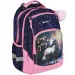 Spirit: Rucsac școlar rotunjit cu model 3D cal alb, 34x26x44cm
