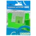 Spirit: Semn de pagină autocolant verde transparent 75x75mm