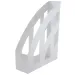 Spirit: Suport transparent alb pentru documente 7,5x31,5x24,5cm