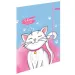 Spirit: White Cat ghiozdan cu pisică albă, set de 5 bucăți 38x17x28cm