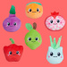 Squeezlings figurină de pluș moale, colecționabilă, legume și fructe, seria 2, 1 buc. - Simba Toys