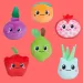 Squeezlings figurină de pluș moale, colecționabilă, legume și fructe, seria 2, 1 buc. - Simba Toys imaginea 2