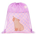 St.Right Chill Capybara sac pentru sală, sac sportiv 34x43cm
