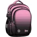 St.Right Pink Gradient, rucsac școlar cu gradient roz-negru, model BP01, 43x32x21 cm