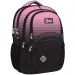 St.Right Pink Gradient rucsac școlar roz-negru cu gradient de culoare, model BP05, 42x30x19cm