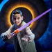 Star Wars Power Crystal sabie laser cu cristal de energie - Hasbro
