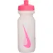 Sticlă Nike Big Mouth de 650 ml, culoare roz transparentă