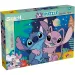 Stitch 2 în 1 puzzle cu 24 piese și carte de colorat 35x25cm - Lisciani