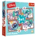 Stitch 4 în 1 puzzle Trefl cu 35-48-54-70 de piese
