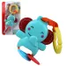 Sun Baby: Elefant vesel pentru bebeluși, zornăitor și jucărie de ros