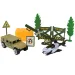 Super Army: Set de jocuri militare cu vehicule și accesorii în diferite variante 1buc.