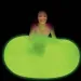 Super Glo Wubble minge cu bule luminoase de culoare verde 75cm