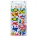 The Littlies: Set de autocolante 3D pufos cu avioane, 10x22 cm.