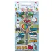 The Littlies: Set de autocolante 3D pufos pentru vehicule, 10x22 cm